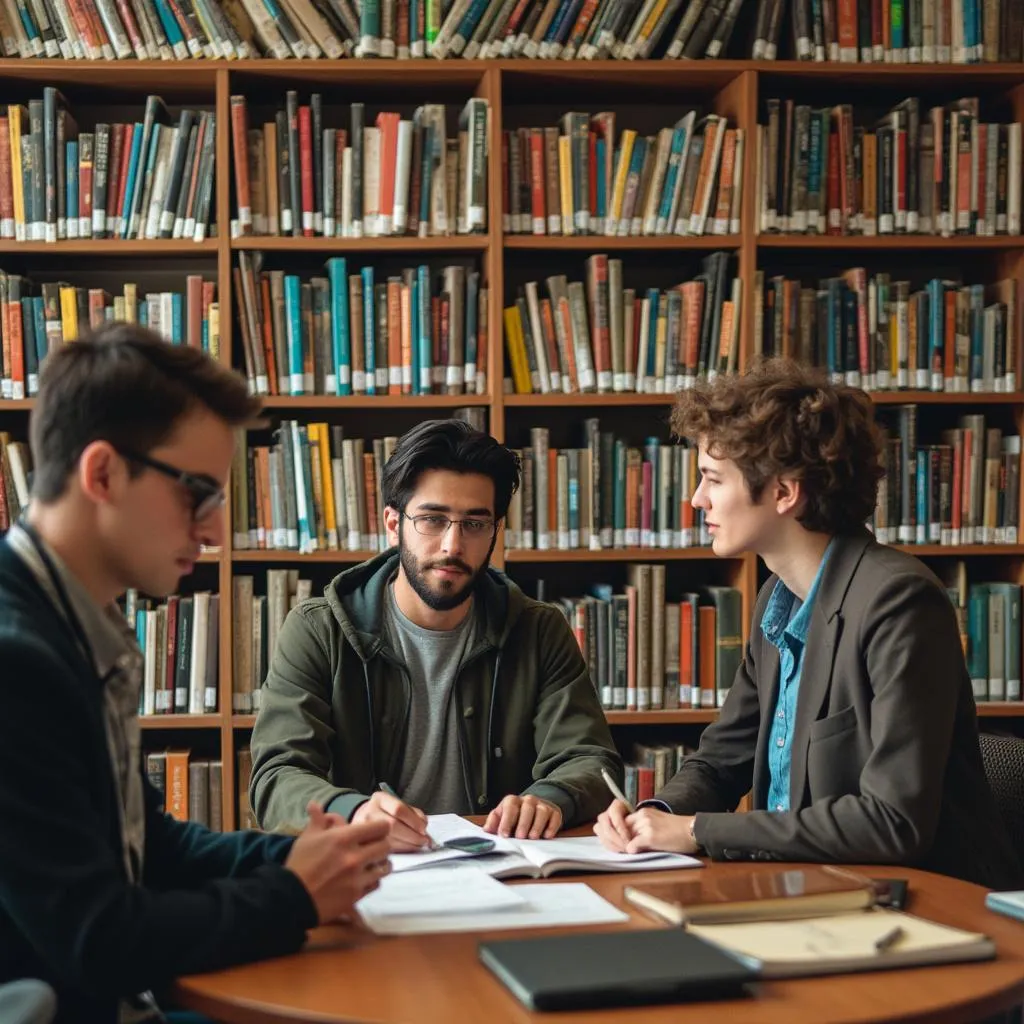 Sección de libros académicos y universitarios